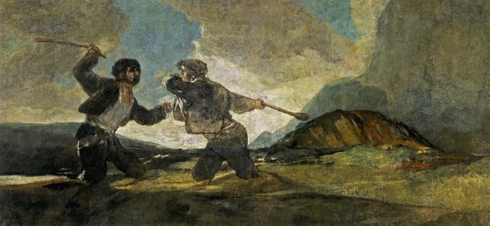 Francisco_de_Goya_y_Lucientes_-_Duelo_a_garrotazos